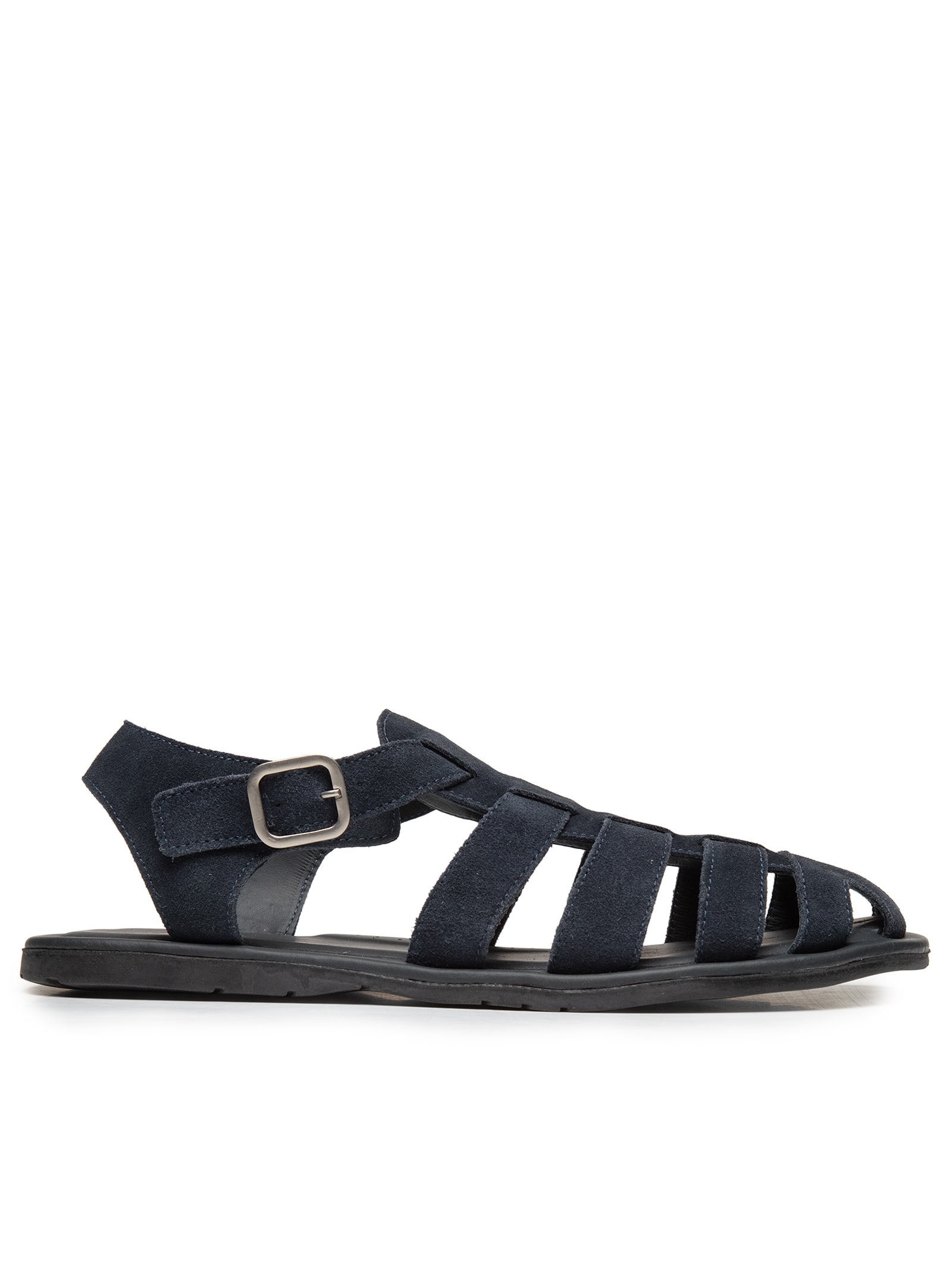 Sandália Masculina Fishrman Em Camurça Azul '2 Essential