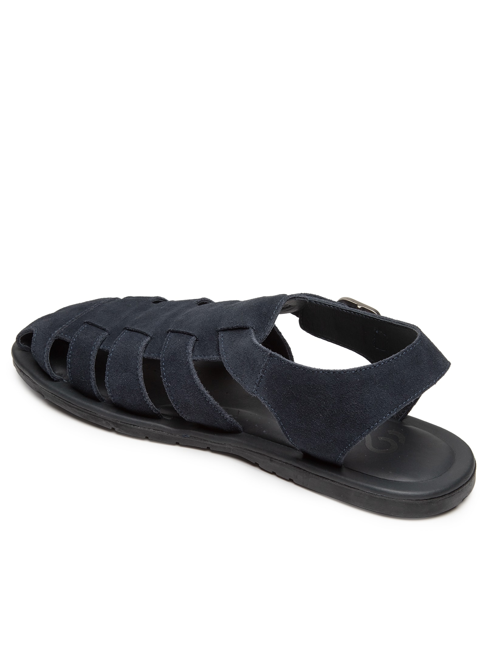 Sandália Masculina Fishrman Em Camurça Azul '2 Essential