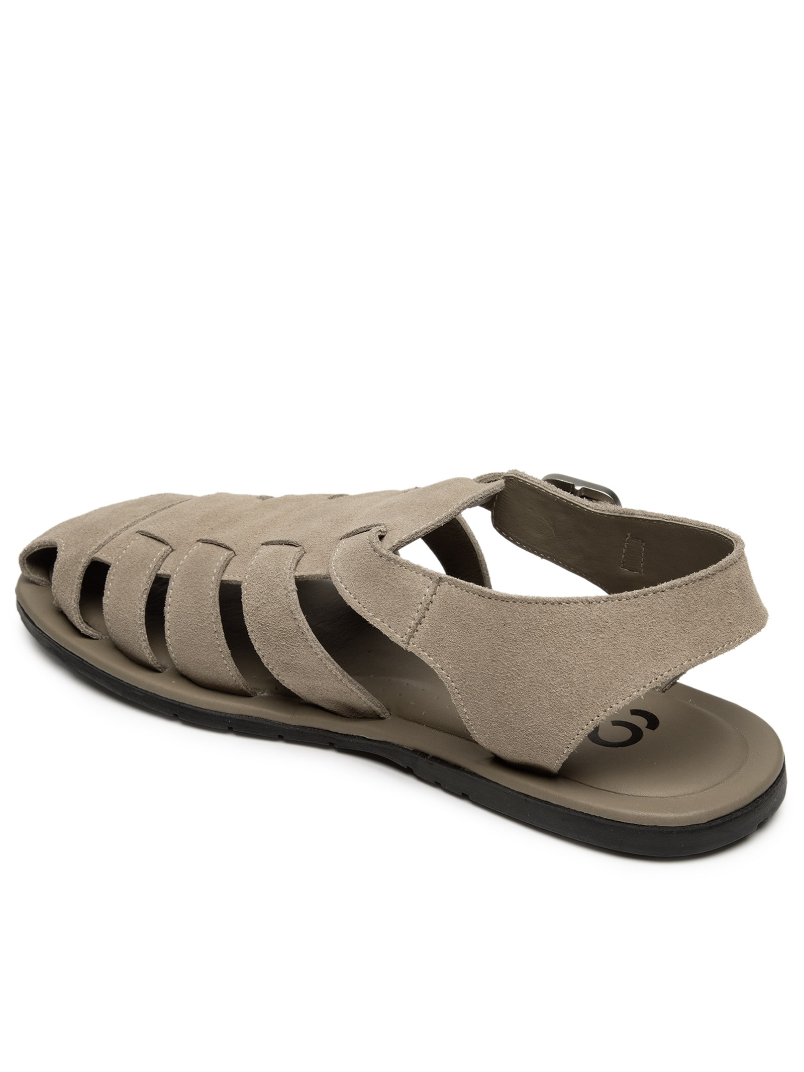 Sandália Masculina Fishrman Em Camurça Bege '2 Essential