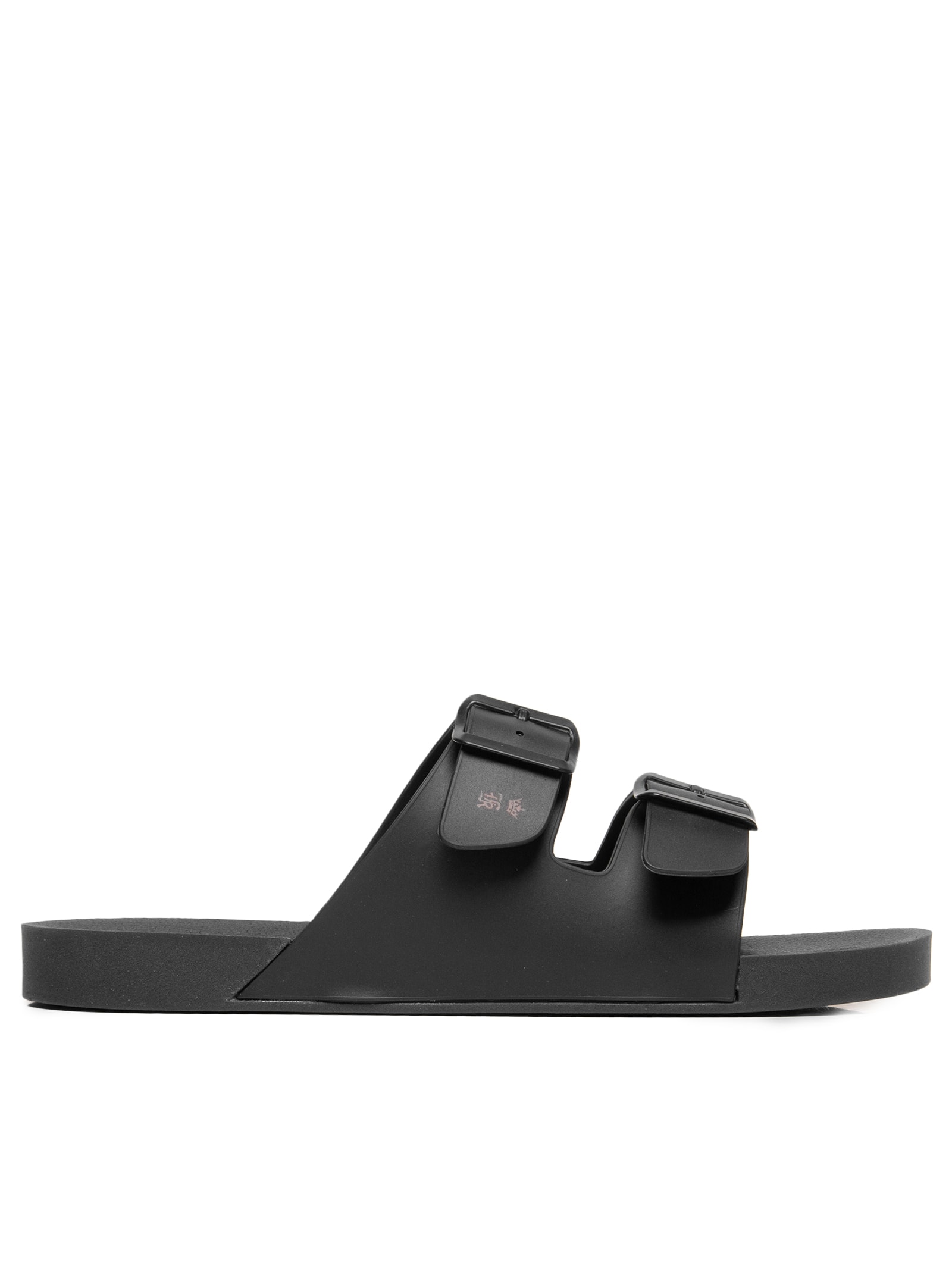 Sandália Masculina Fivela Dupla Preto Sergio K