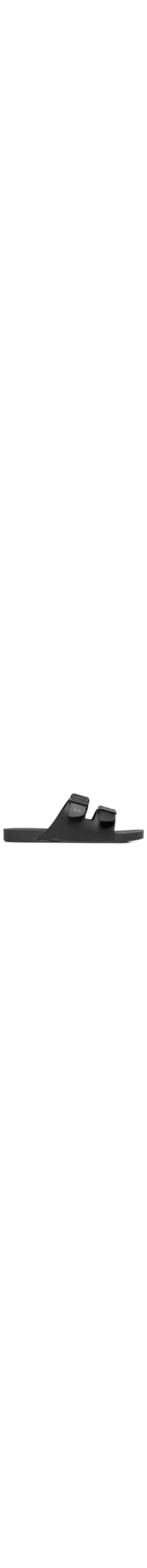 Sandália Masculina Fivela Dupla - Preto