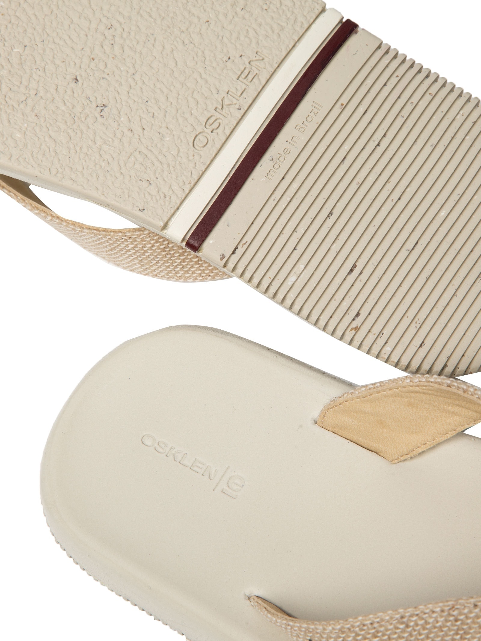 Sandália Masculina Juta Bege Osklen