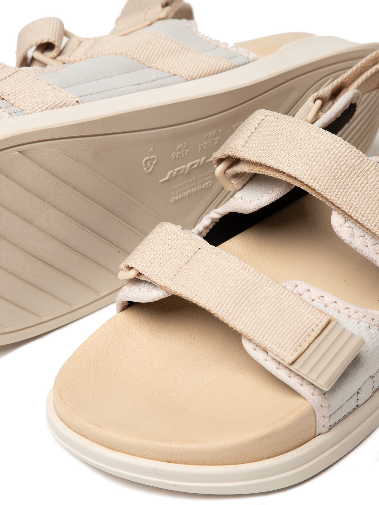 Sandália Masculina Papete Nx Ad Bege Rider