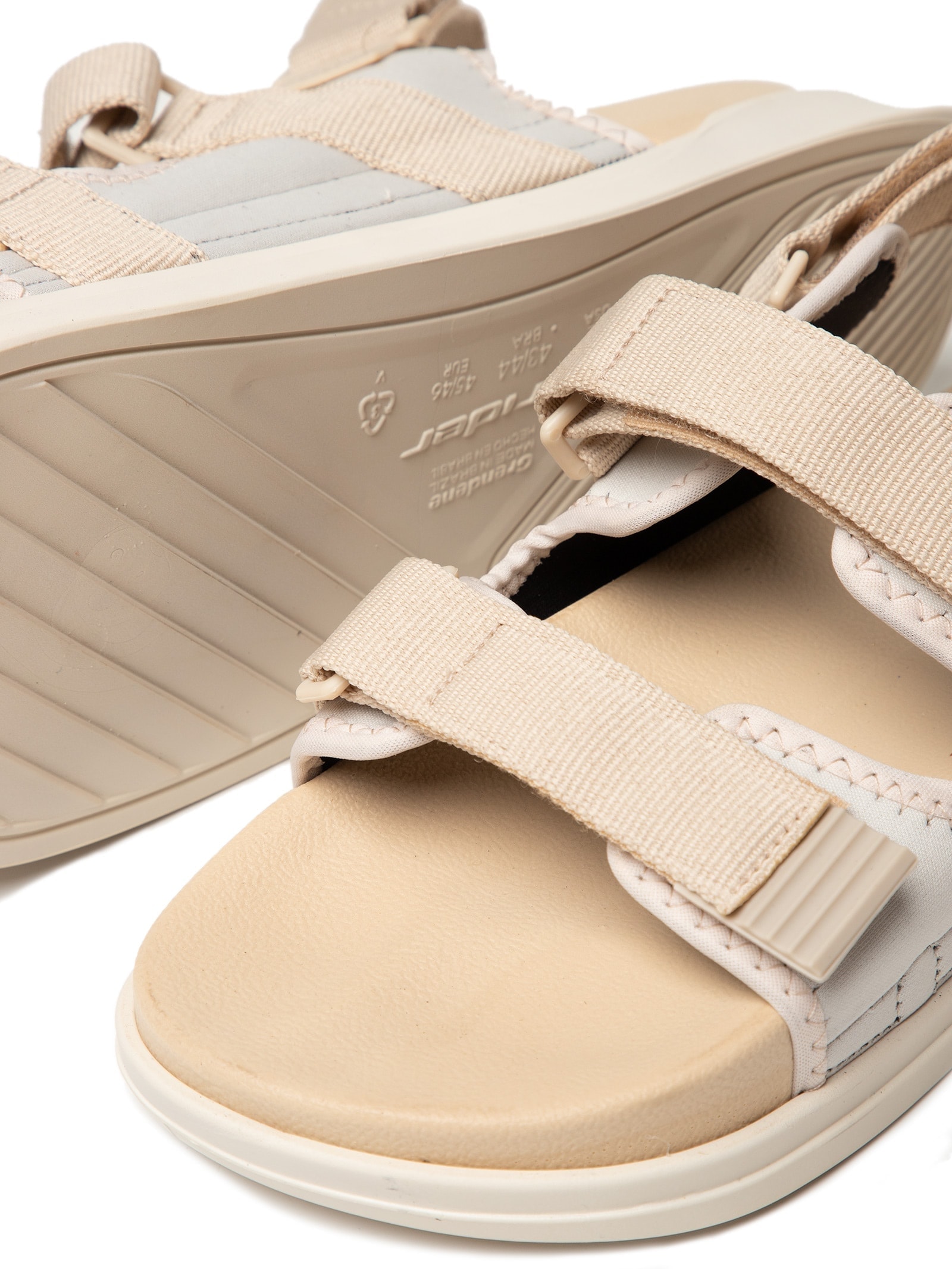 Sandália Masculina Papete Nx Ad Bege Rider