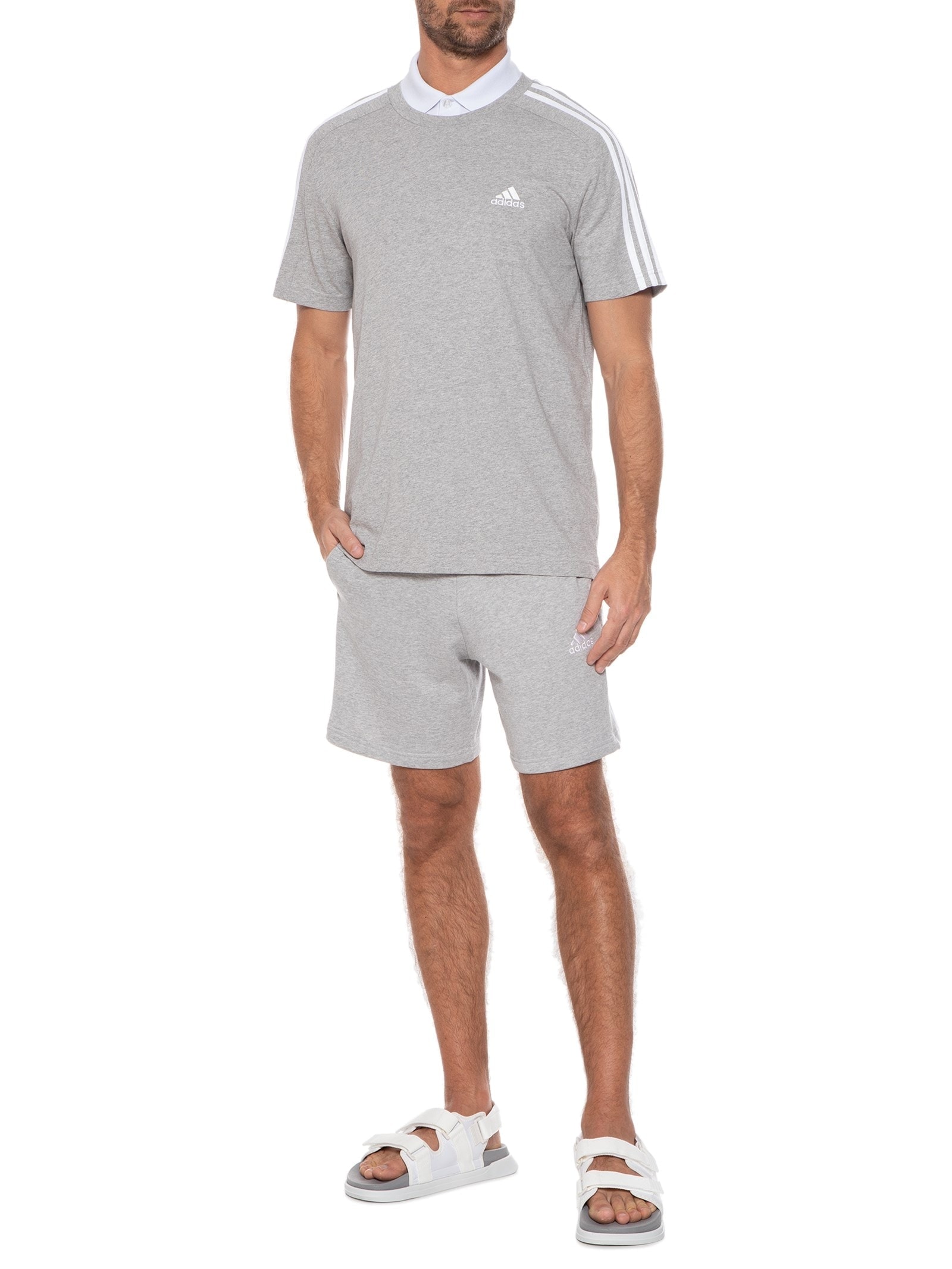 Sandália Masculina Papete Nx Ad Cinza Rider