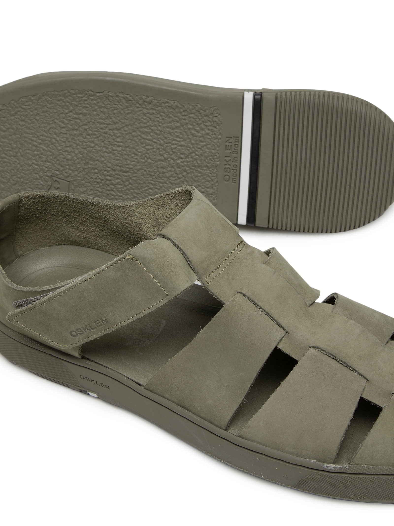 Sandália Masculina Soho Resort Oil Cinza Osklen