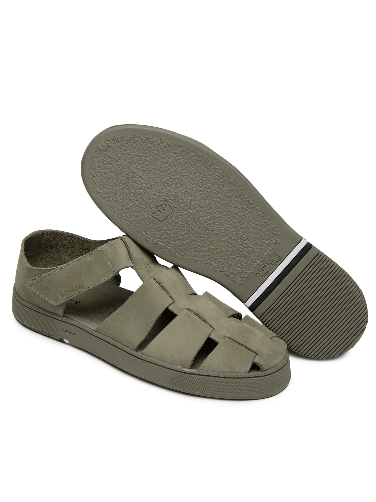 Sandália Masculina Soho Resort Oil Cinza Osklen