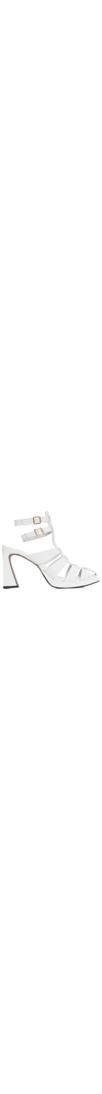 Sandália Plataforma Couro Nobre - Branco