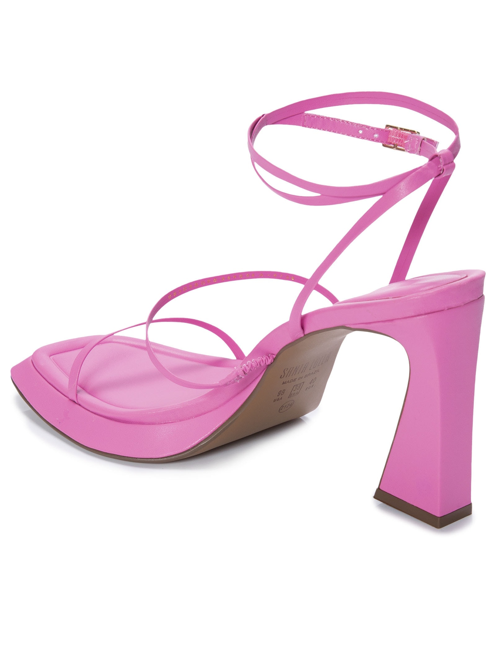 Sandália Plataforma Napa Havai Pink Rosa Santa Lolla