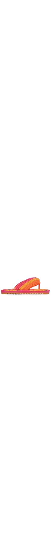 Sandália Puff Flatform - Laranja