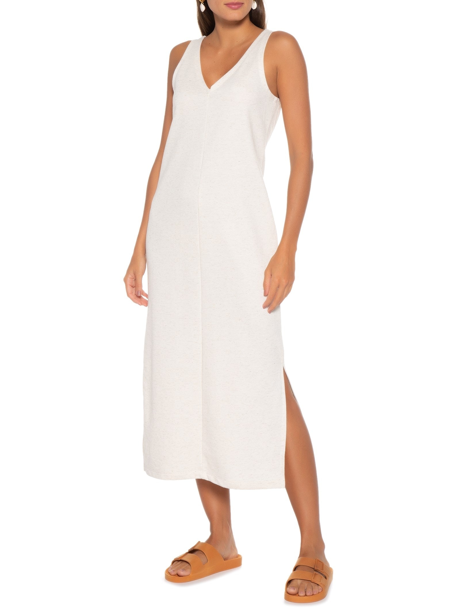 Sandália Unissex Caramelo Laranja Linus