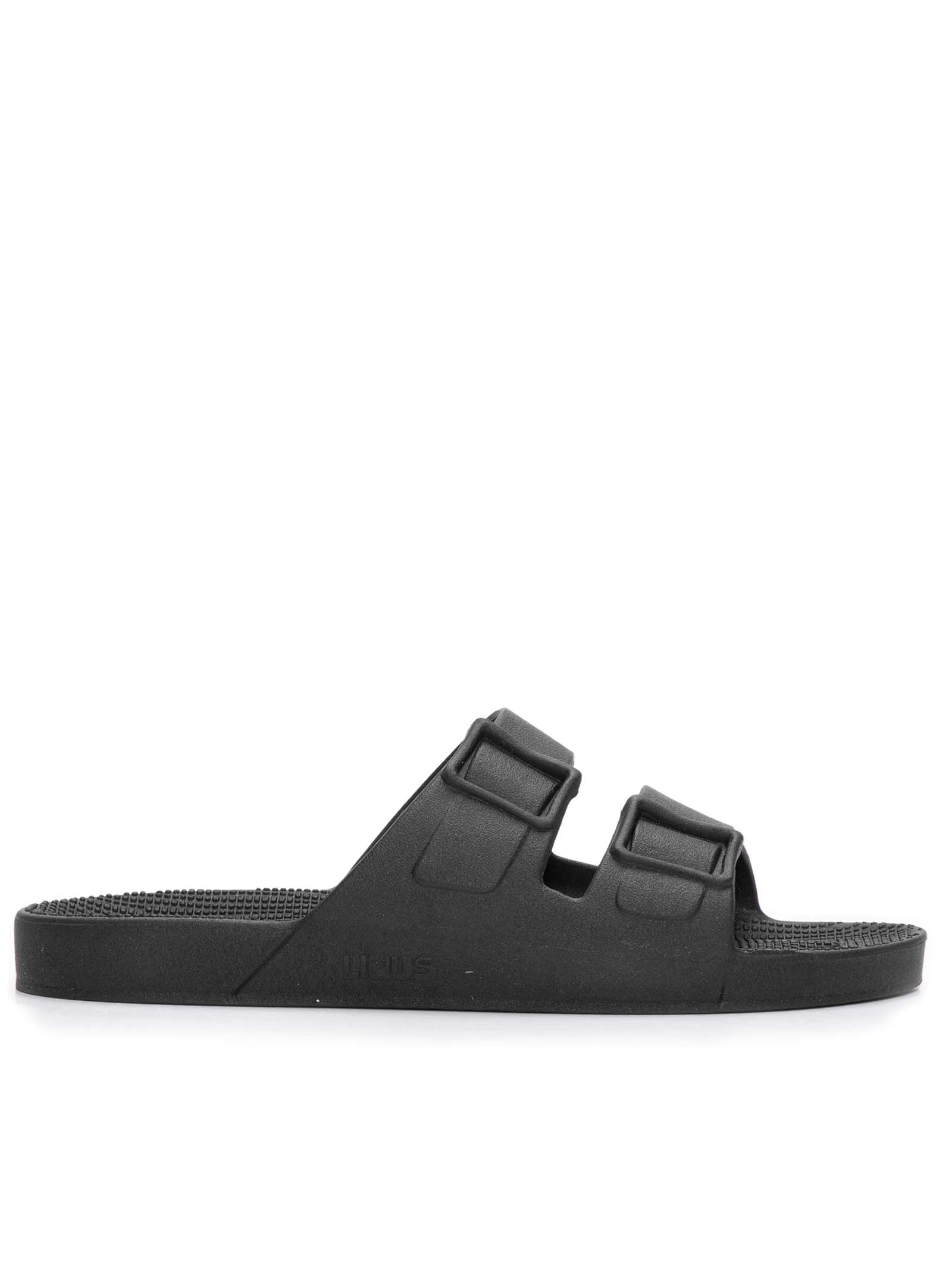 Sandália Unissex Chumbo Preto Linus