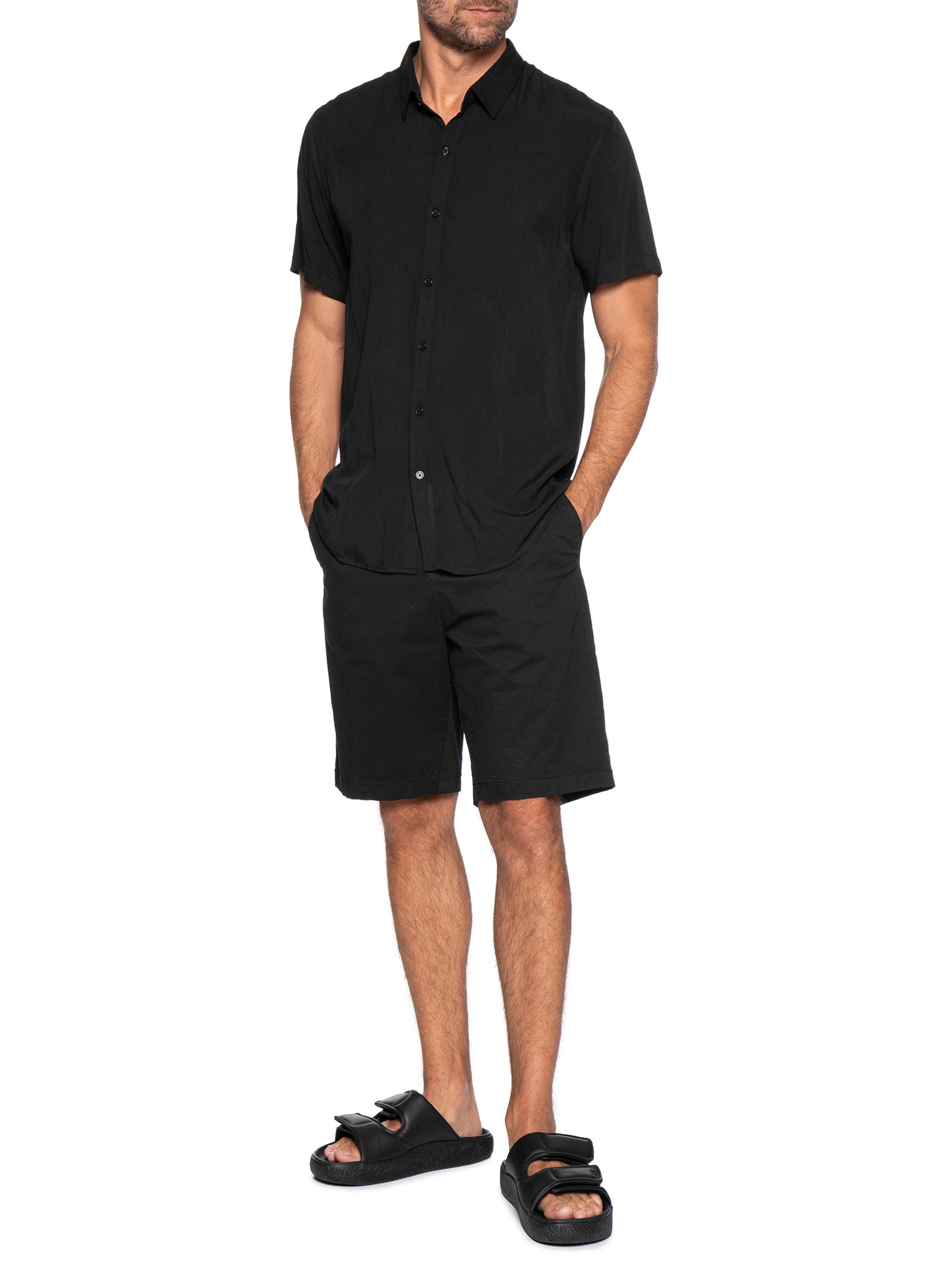 Sandália Unissex Etna Bold Preto Veja