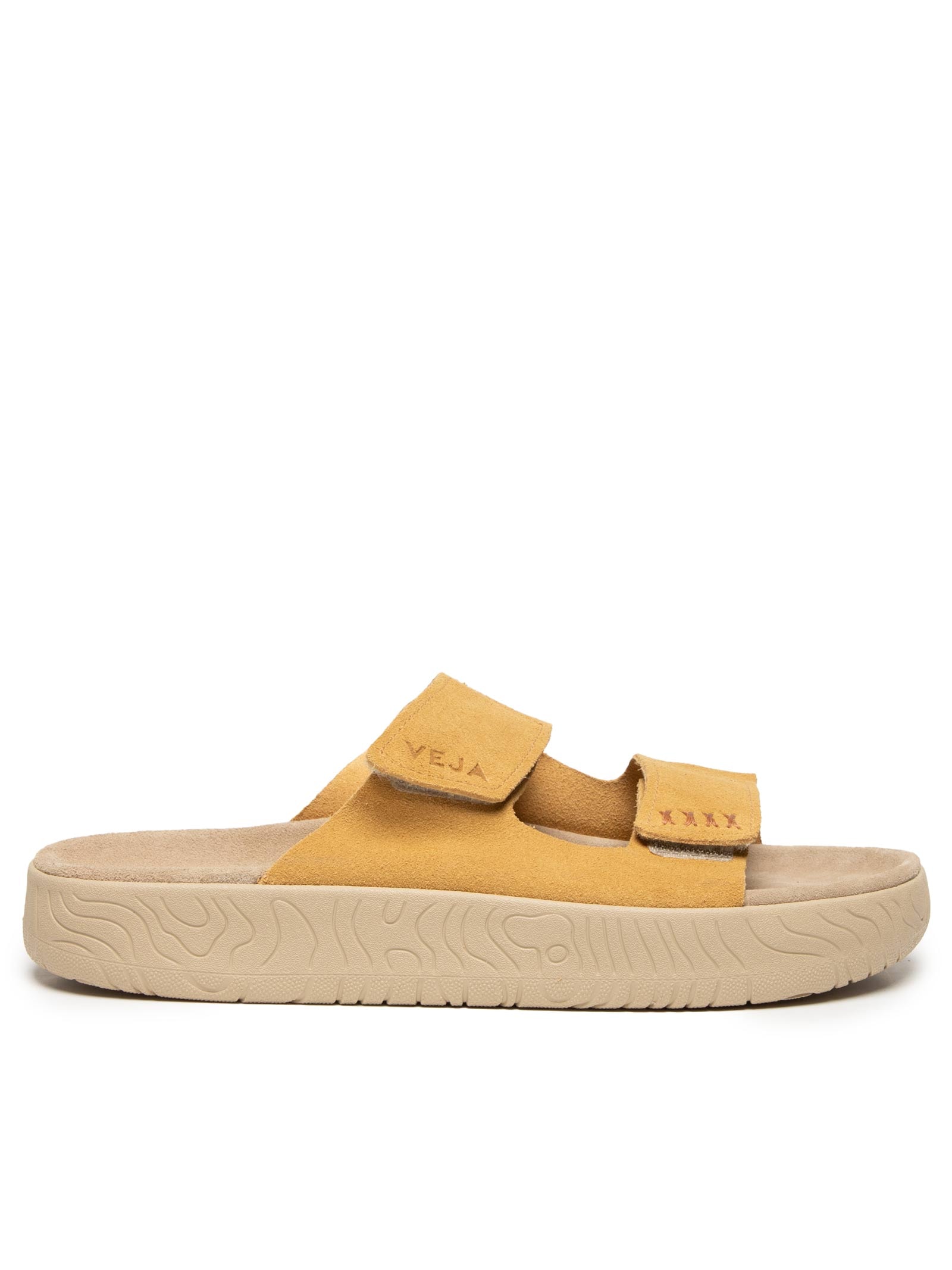 Veja - Chinelo Unissex Etna O.T Leather - Preto