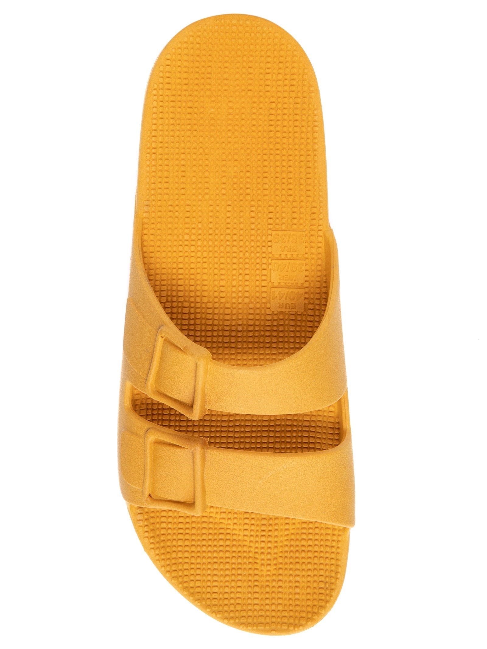 Sandália Unissex Mostarda Amarelo Linus