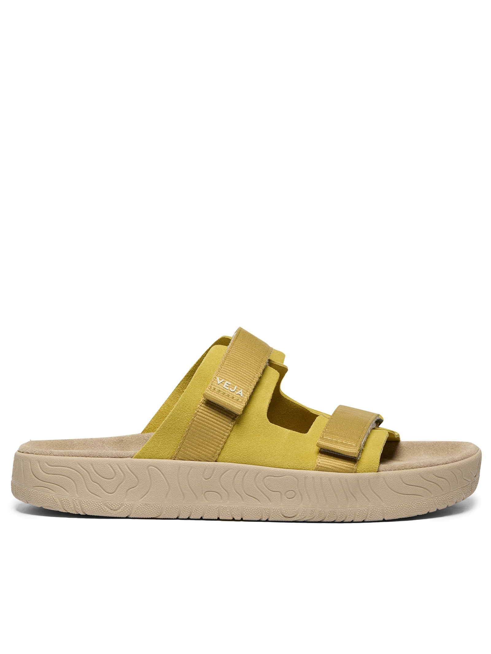 Sandália Unissex Papete Arpoador Suede Bege Veja