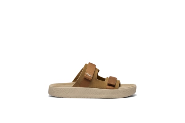 Sandália Unissex Papete Arpoador Suede - Bege