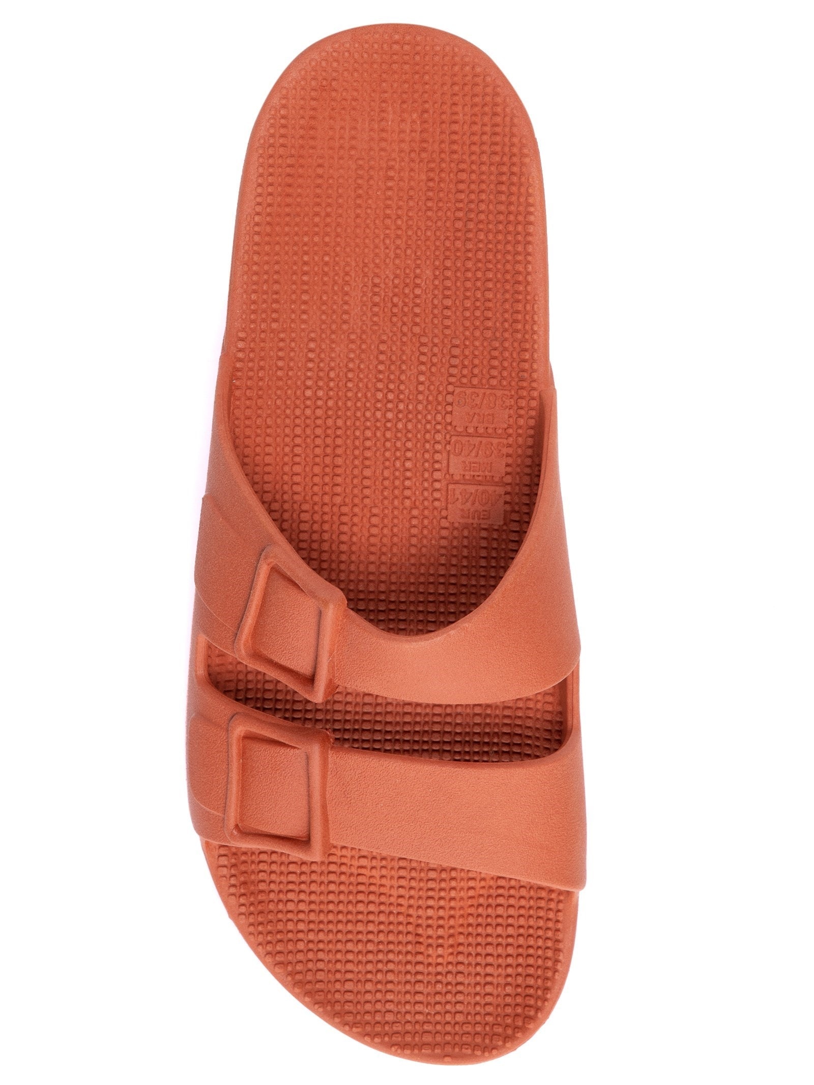 Sandália Unissex Tijolo Laranja Linus