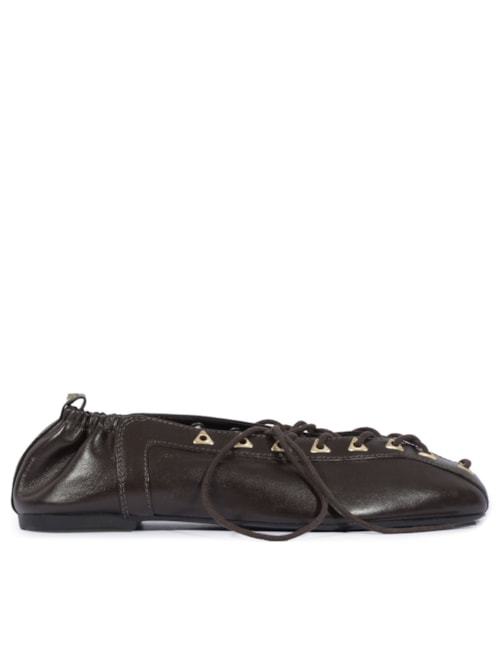 Sapatilha Ballerina Lola – Marrom