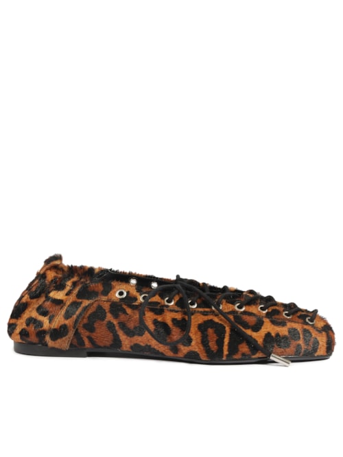 Sapatilha Ballerina Lola Onça – Animal Print