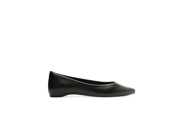 Sapatilha Bico Fino - Preto