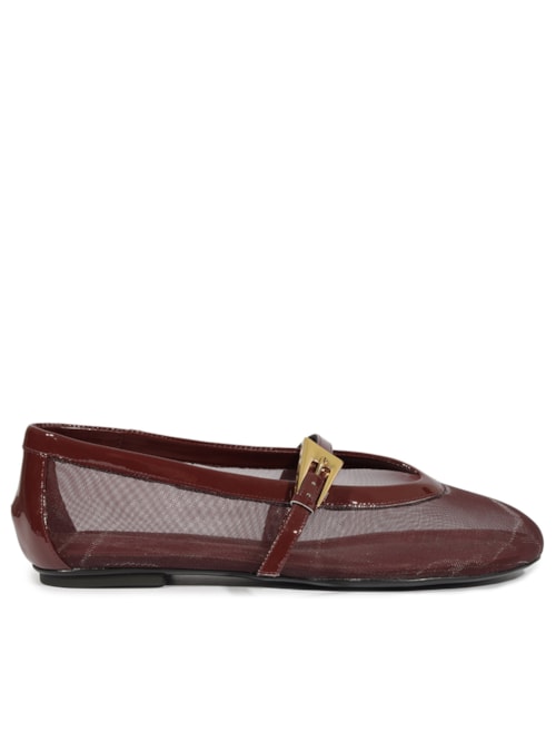 Sapatilha Couro – Vinho