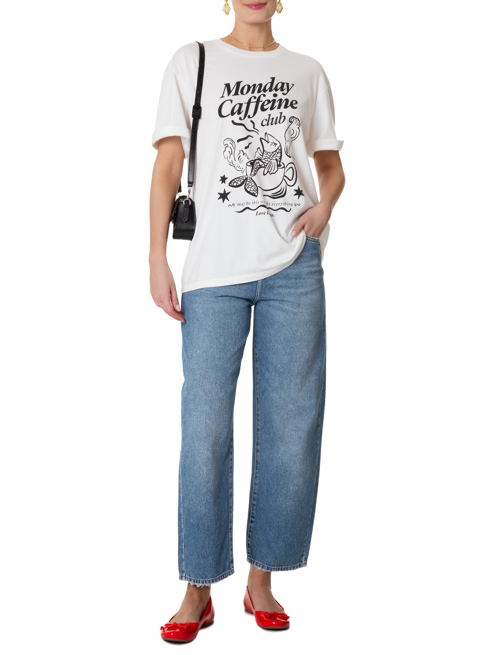 Sapatilha Eco Verniz Open - Arezzo - Vermelho