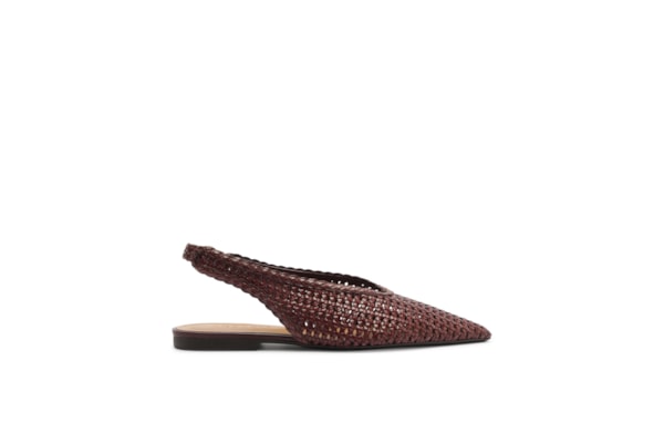 Sapatilha Feminina Bico Fino - Marrom