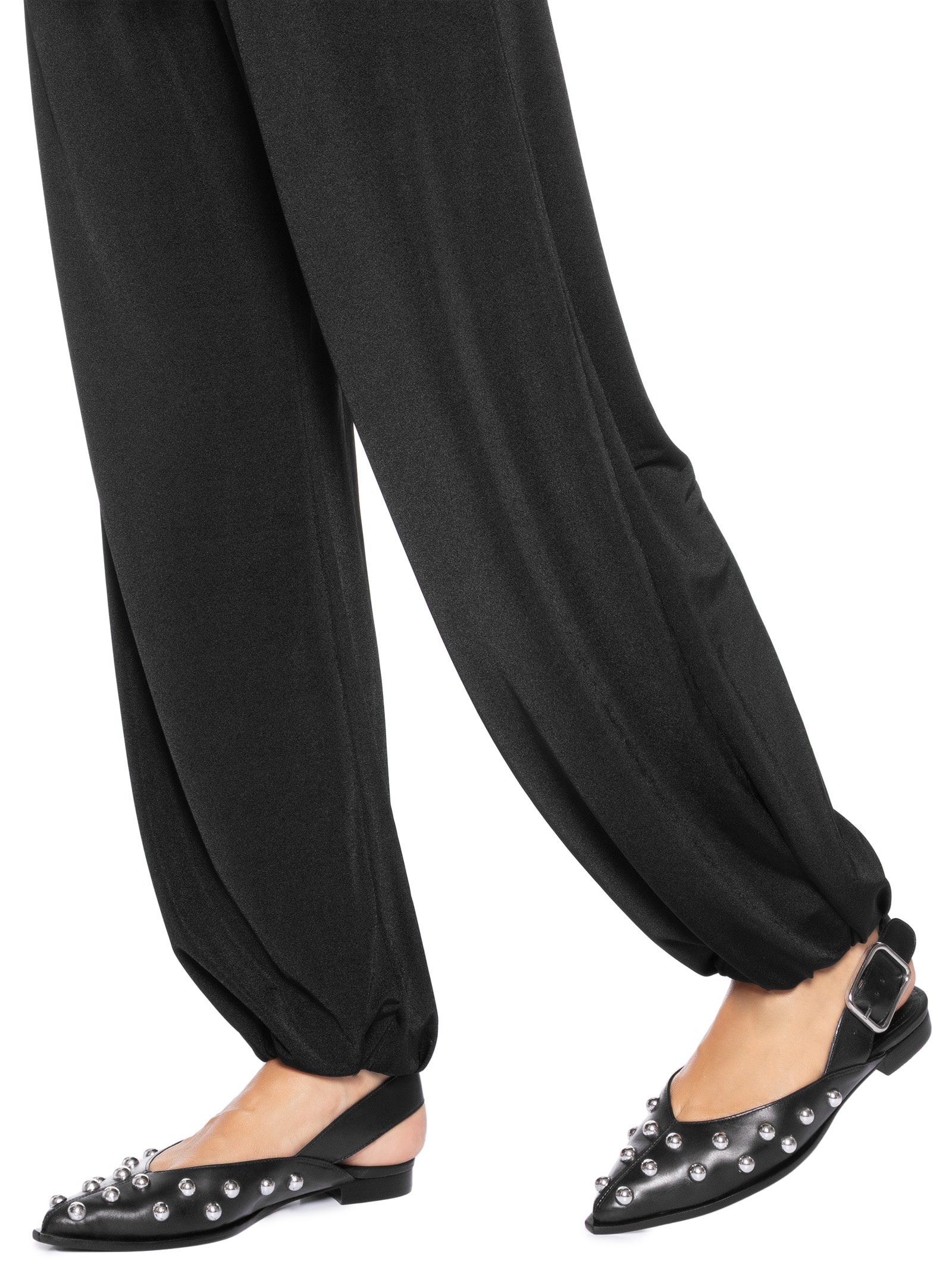 Sapatilha Feminina Bico Fino Preto Schutz