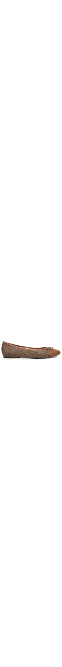 Sapatilha Feminina Bico Redondo S. Monogram / S. Finire – Marrom