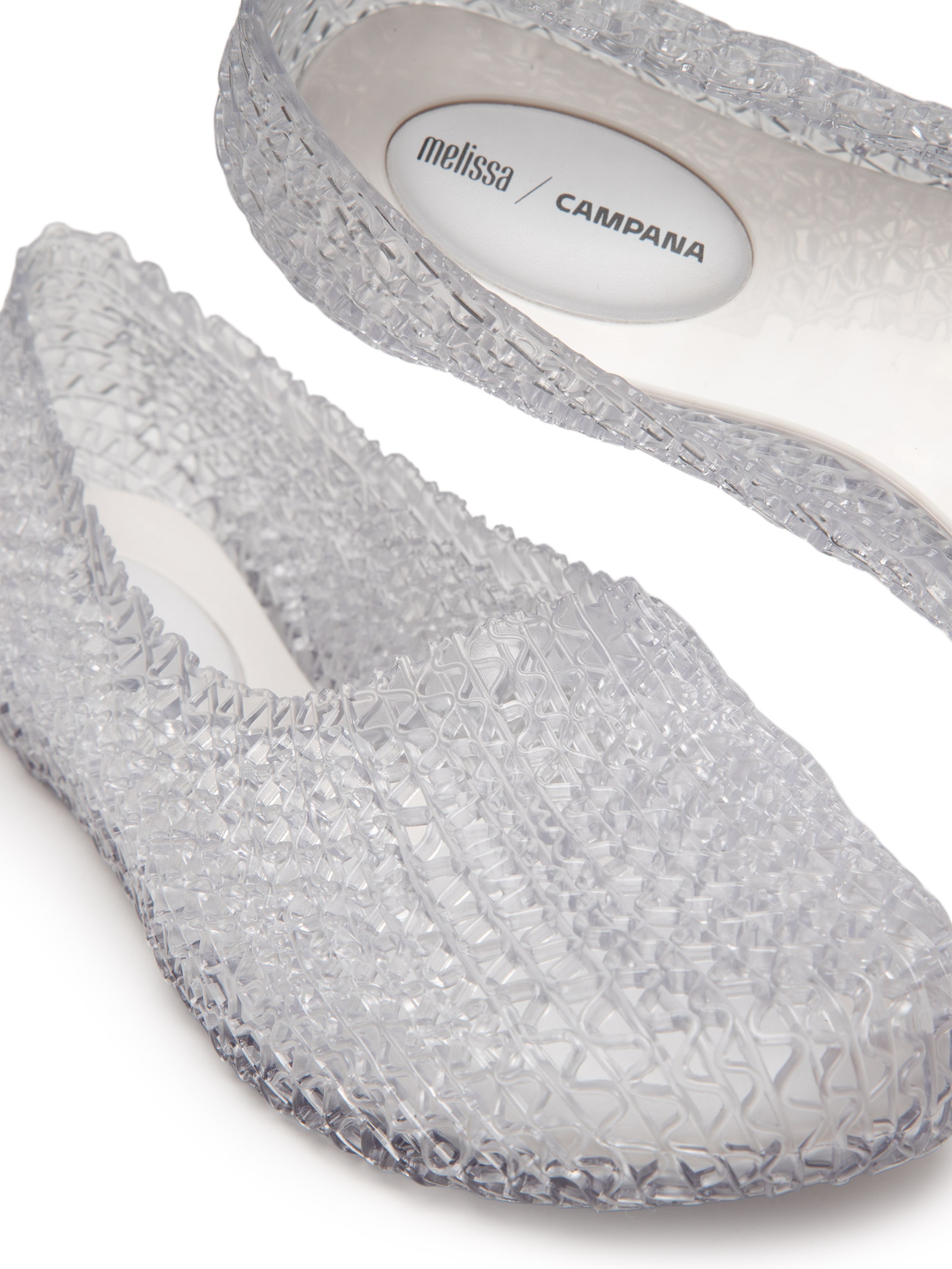 Sapatilha Feminina Campana Papel Hug Ad Branco Melissa