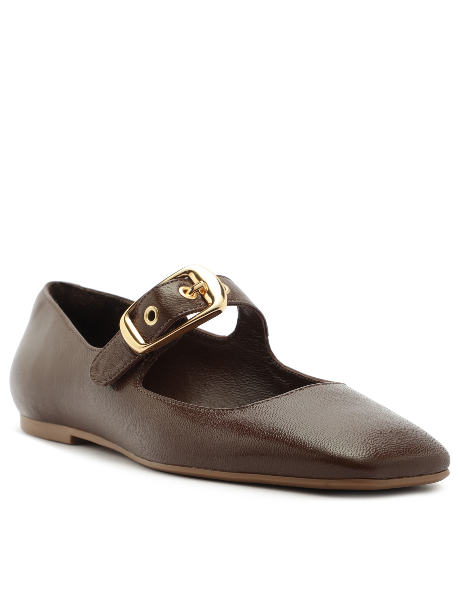 Sapatilha Feminina Napra Capra Marrom Arezzo