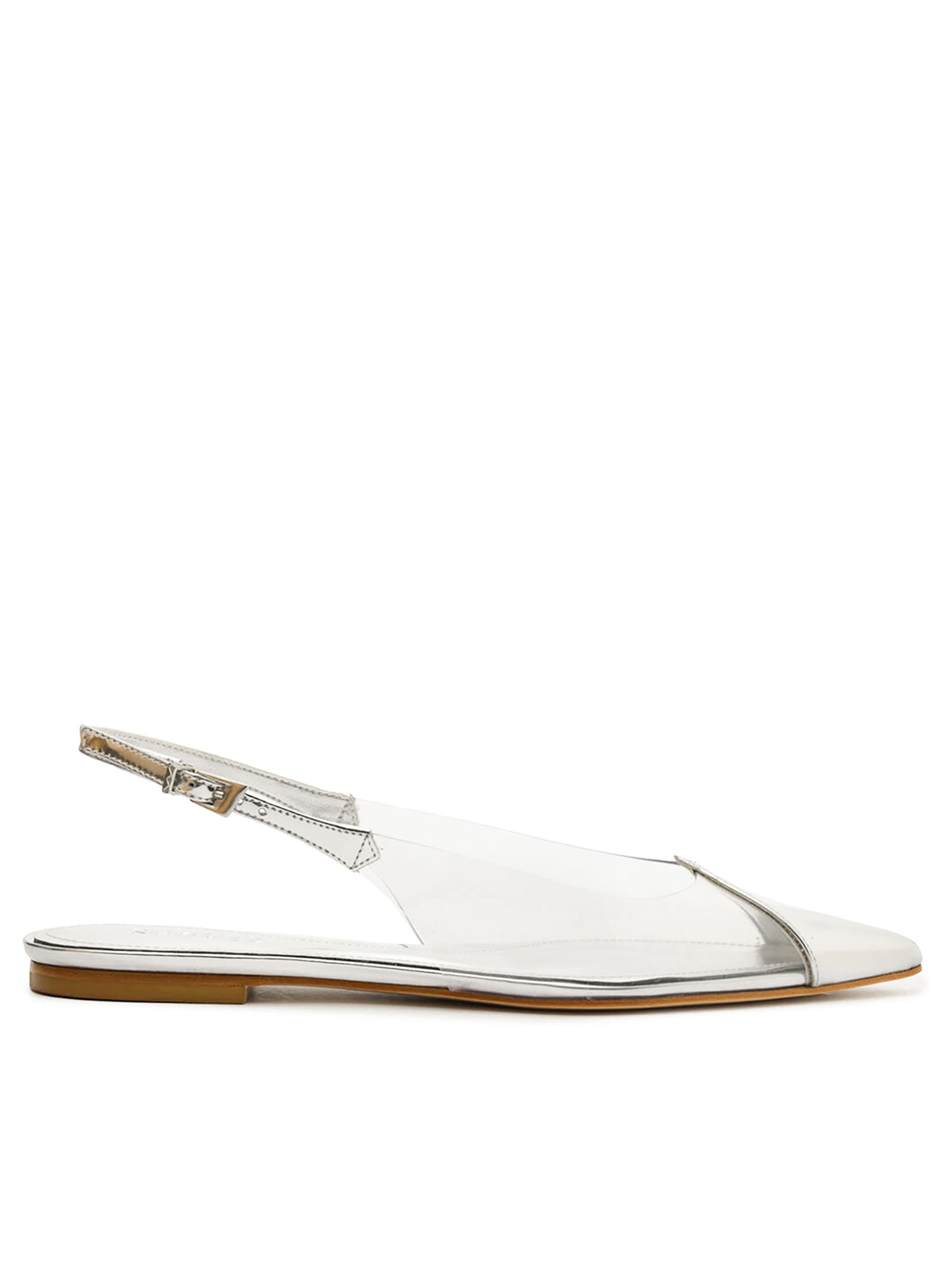 Schutz - Sapatilha Feminina Slingback - Prata