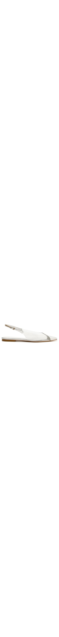 Sapatilha Feminina Slingback - Prata