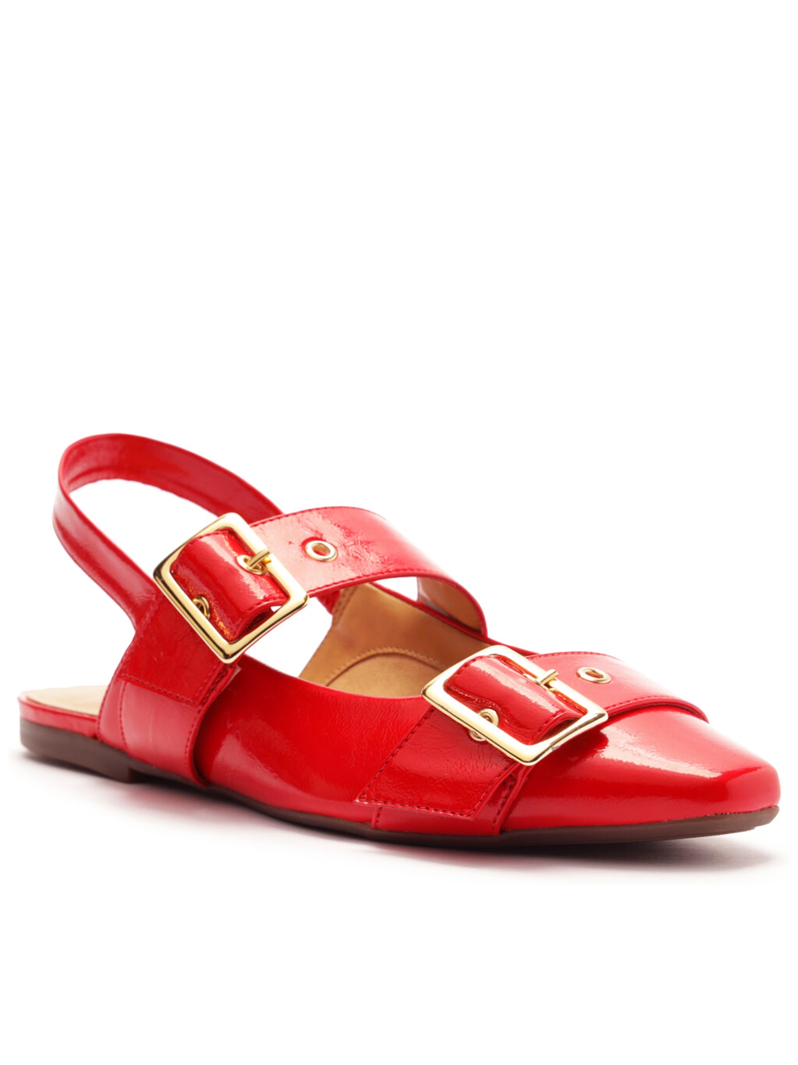 Anacapri - Sapatilha Feminina Slingback - Vermelho