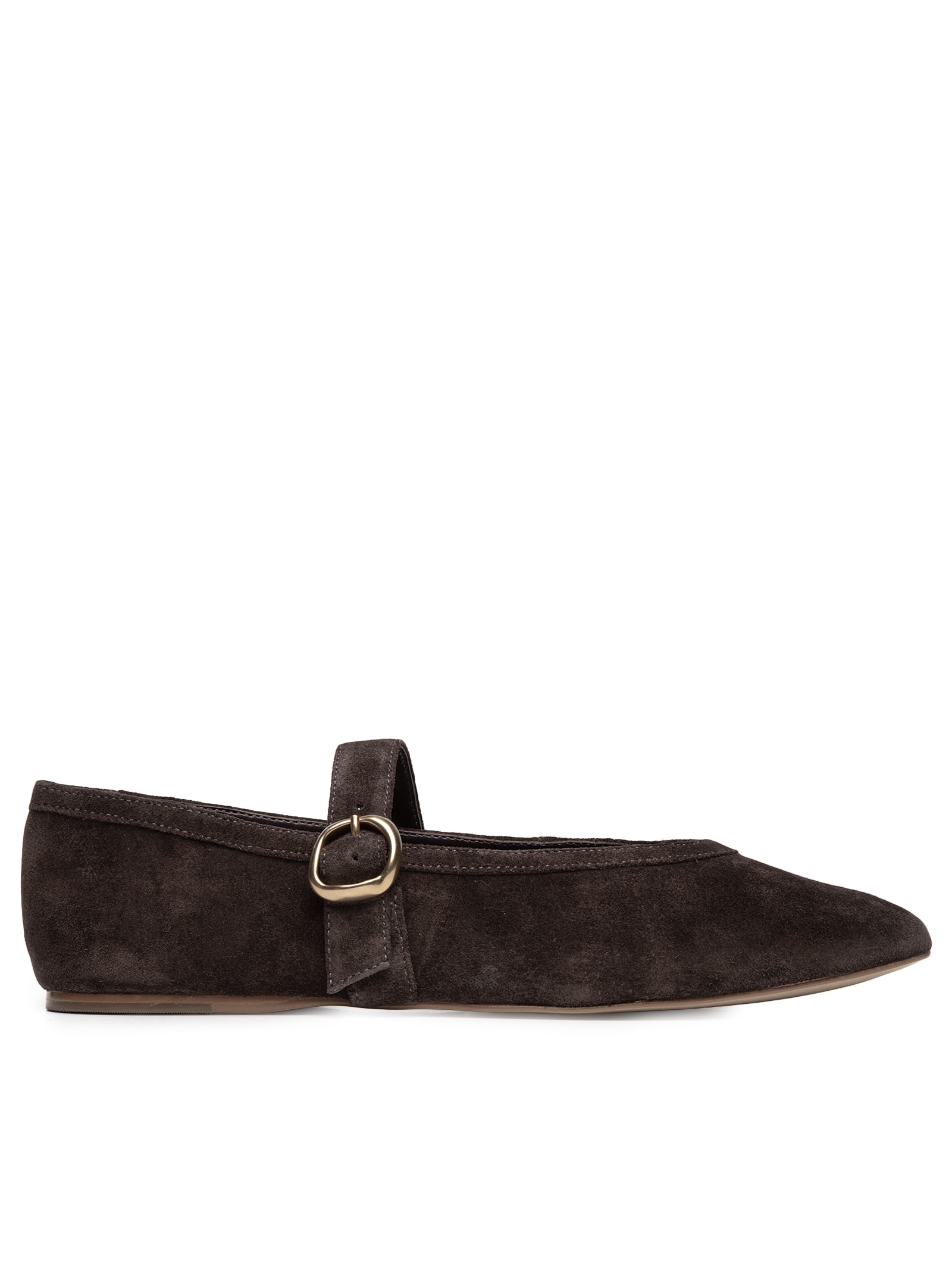 Sapatilha Feminina Suede Eco Leather Ganache Marrom Carrano