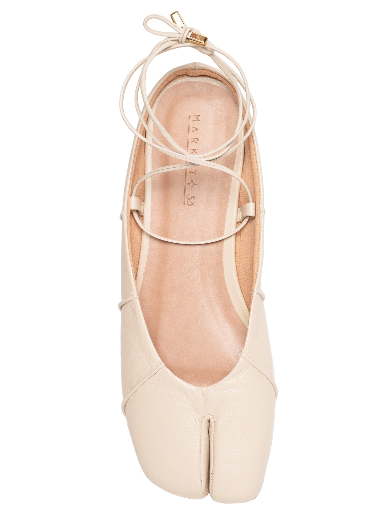 Sapatilha Feminina Tabi Em Couro Off White Market 33