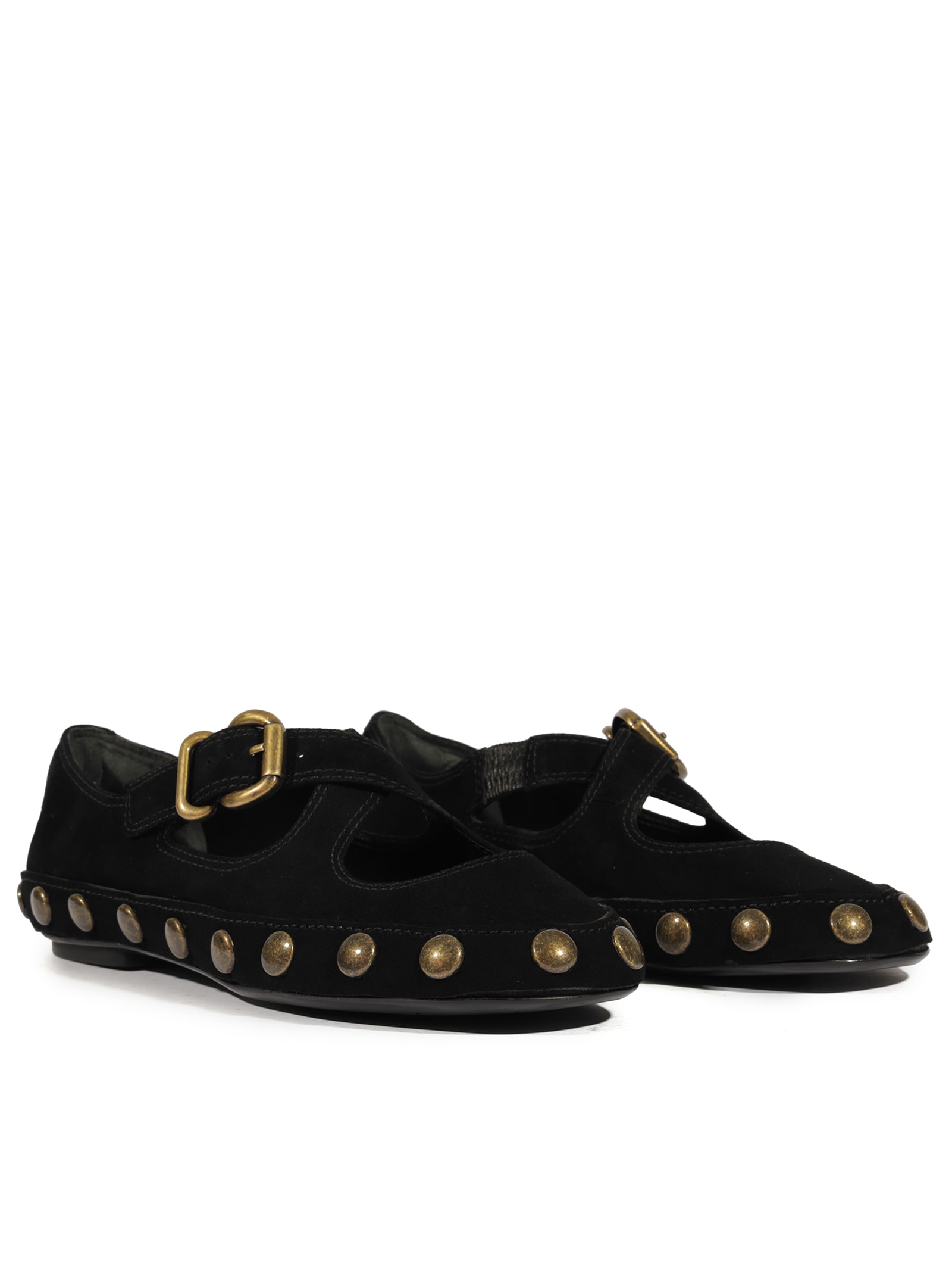 Sapatilha Feminina Tachas Preto Schutz