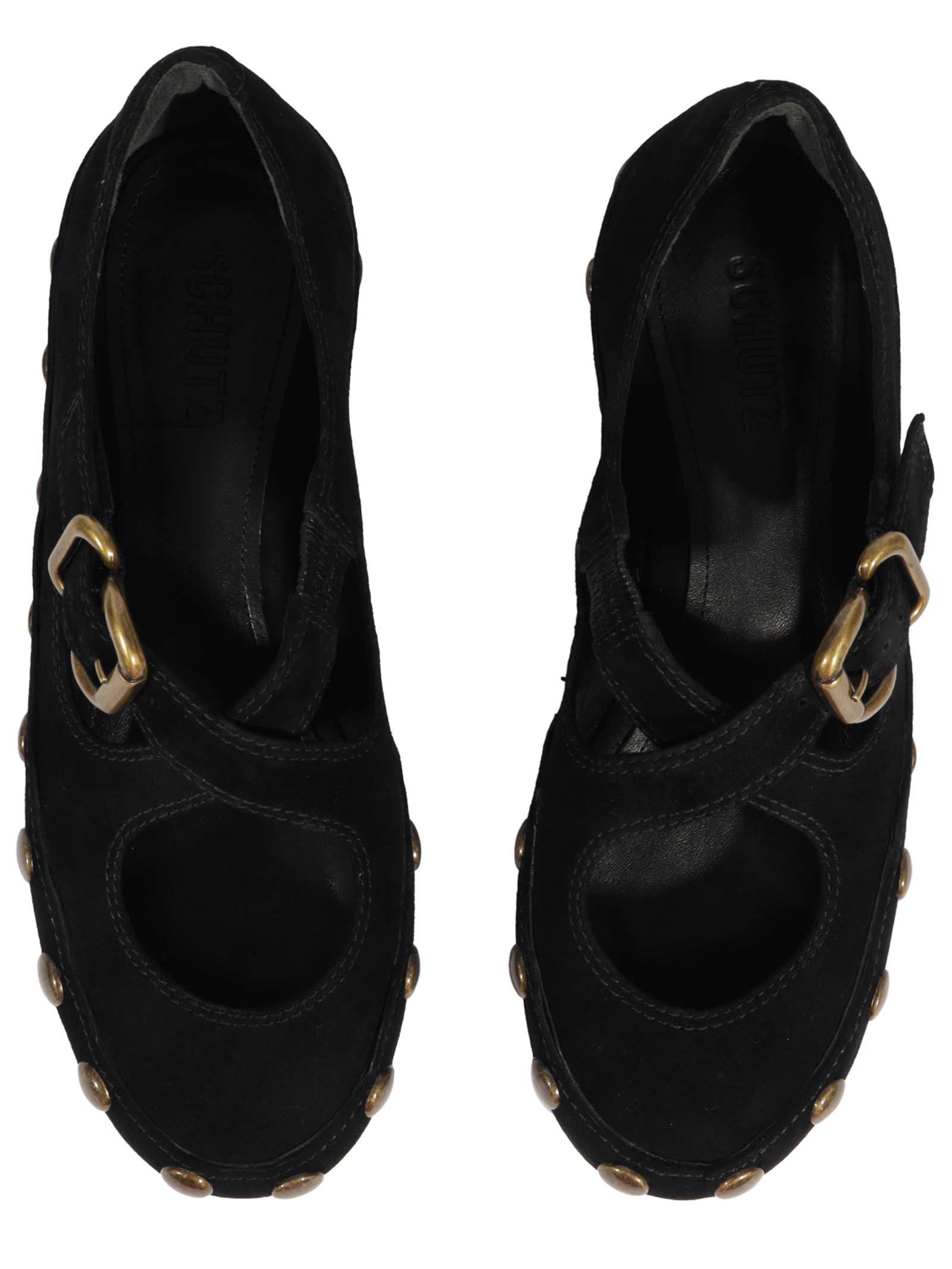 Sapatilha Feminina Tachas Preto Schutz