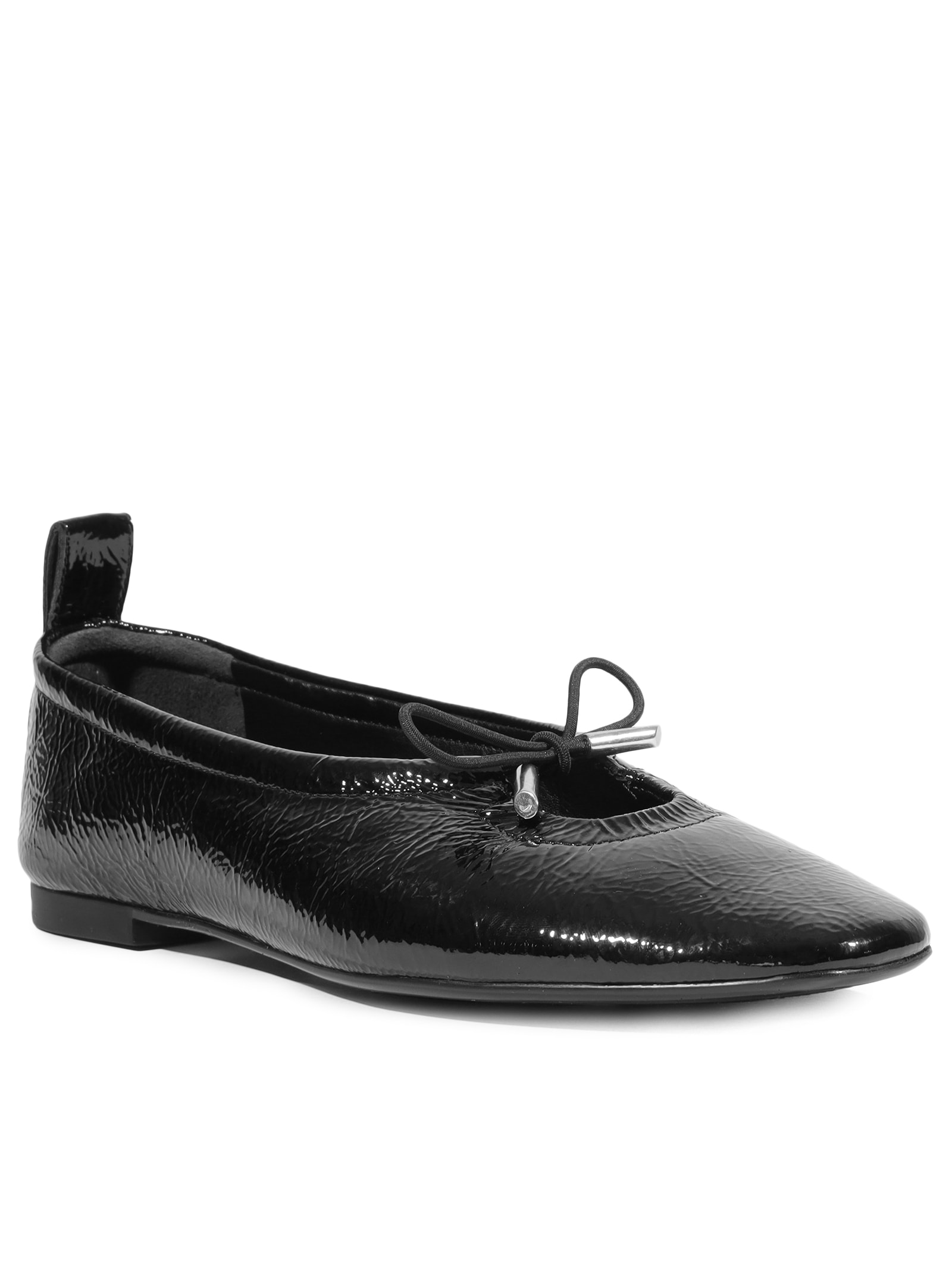 Sapatilha Feminina Yvette Bico Quadrado Preto Schutz