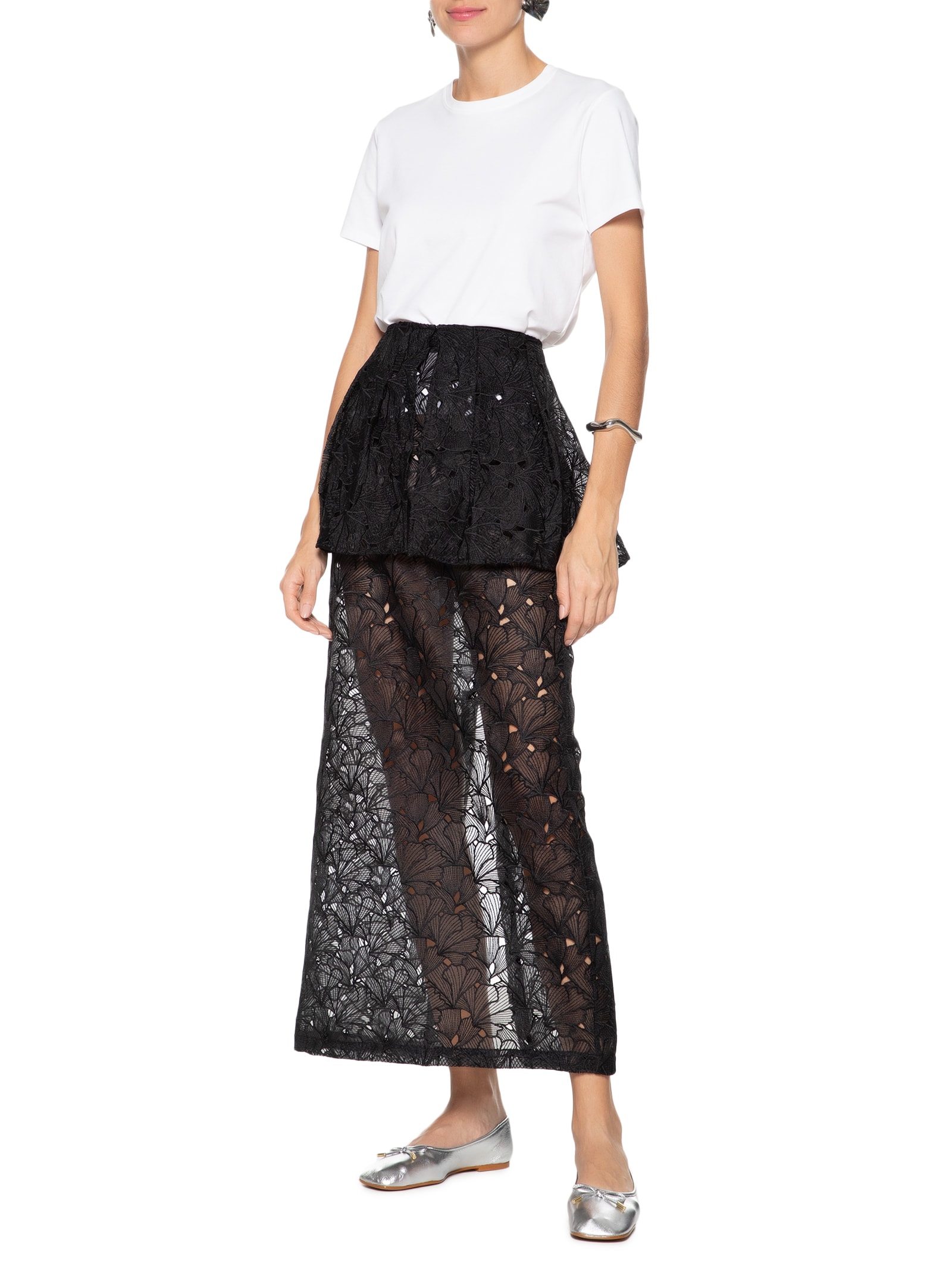 Luiza Barcelos - Sapatilha Feminino Metal Leather - Prata