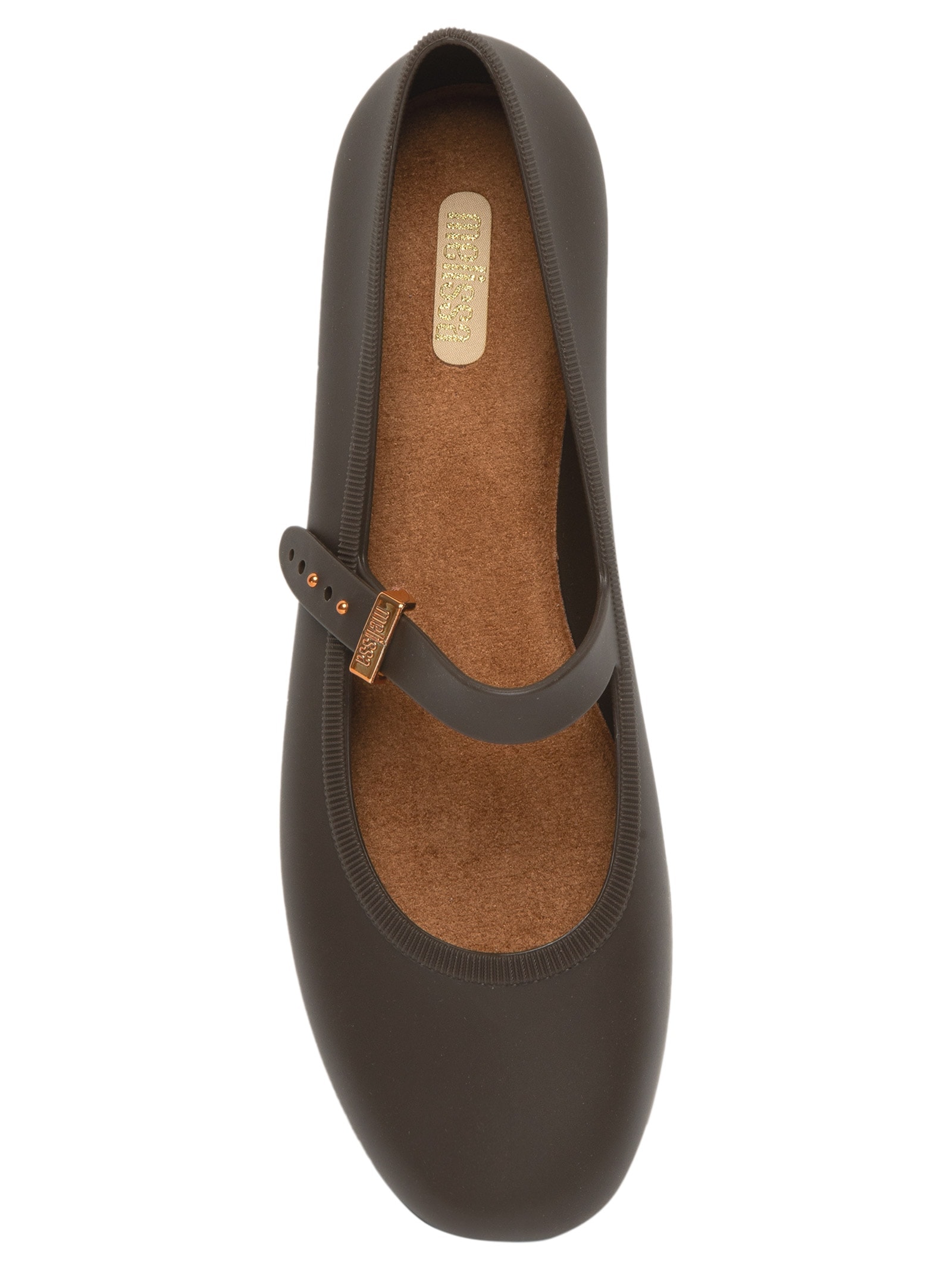 Sapatilha Soft Ballerina AD Marrom Melissa