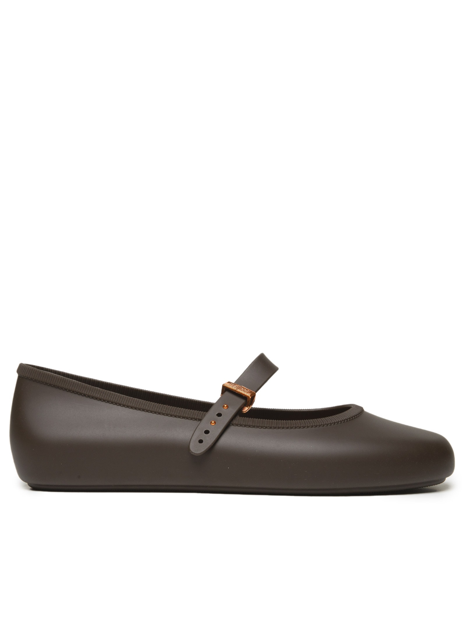 Sapatilha Soft Ballerina AD Marrom Melissa