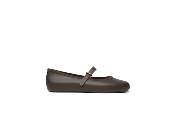 Sapatilha Soft Ballerina AD - Marrom