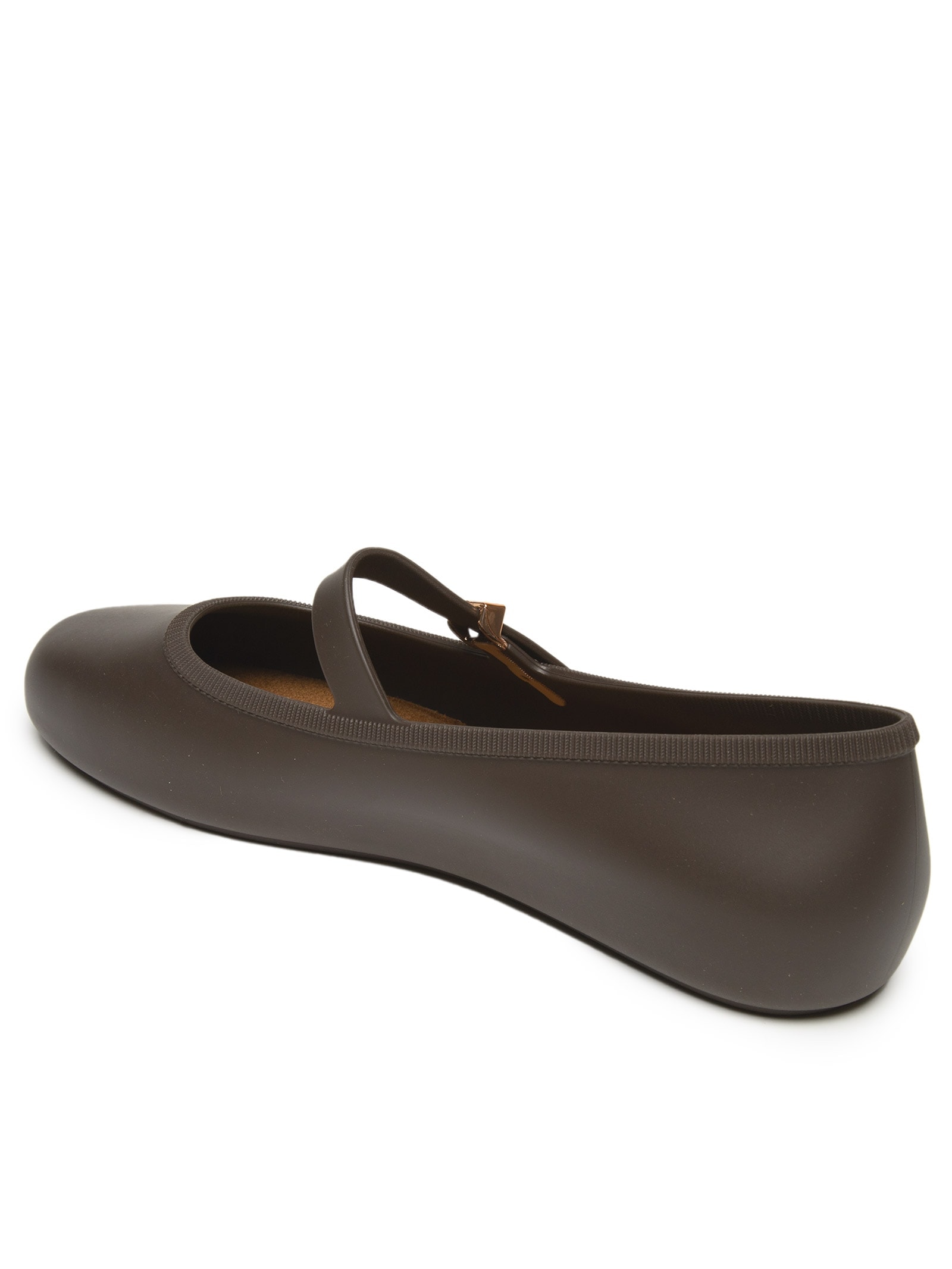 Sapatilha Soft Ballerina AD Marrom Melissa