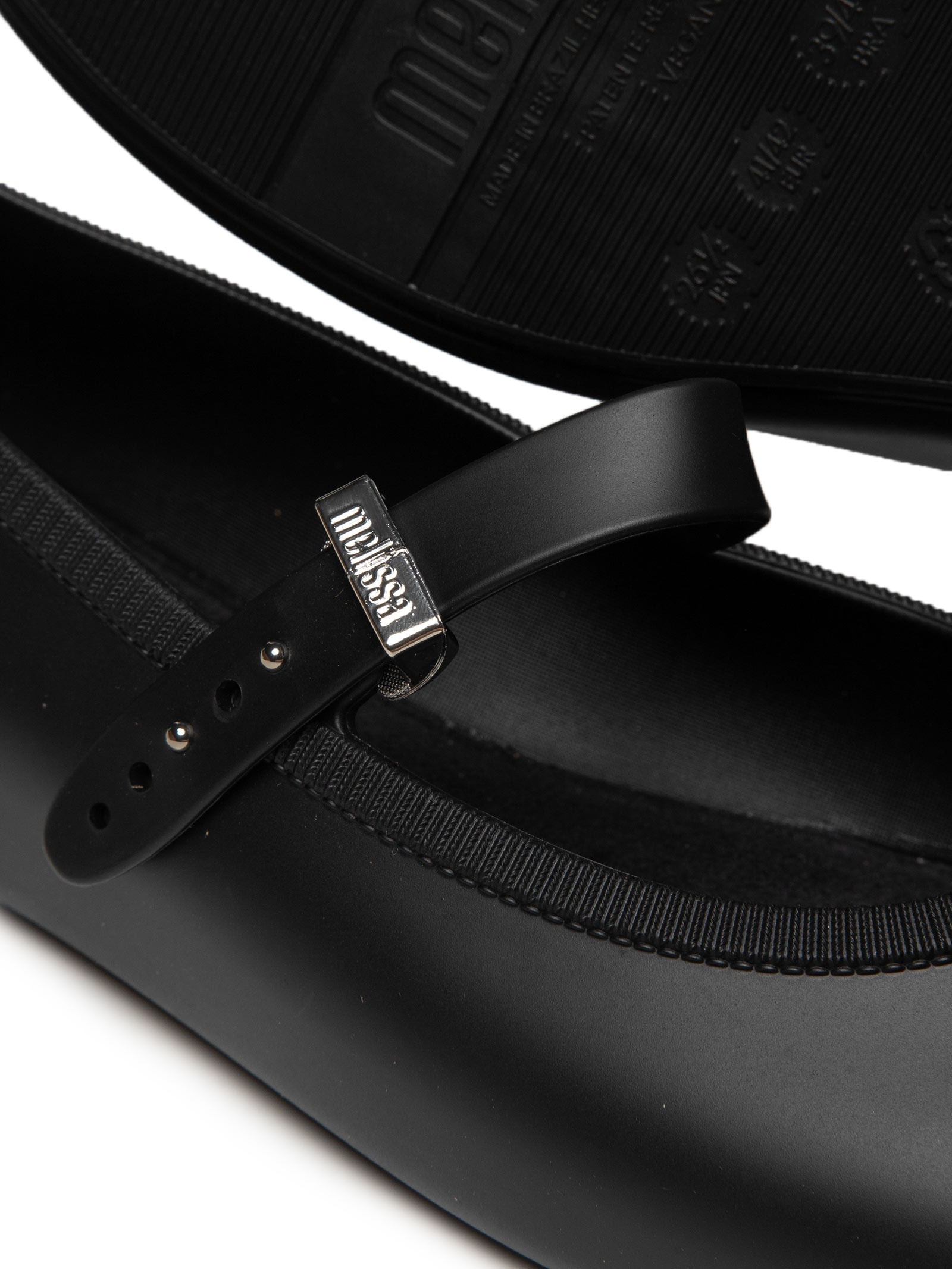 Sapatilha Soft Ballerina AD Preto Melissa