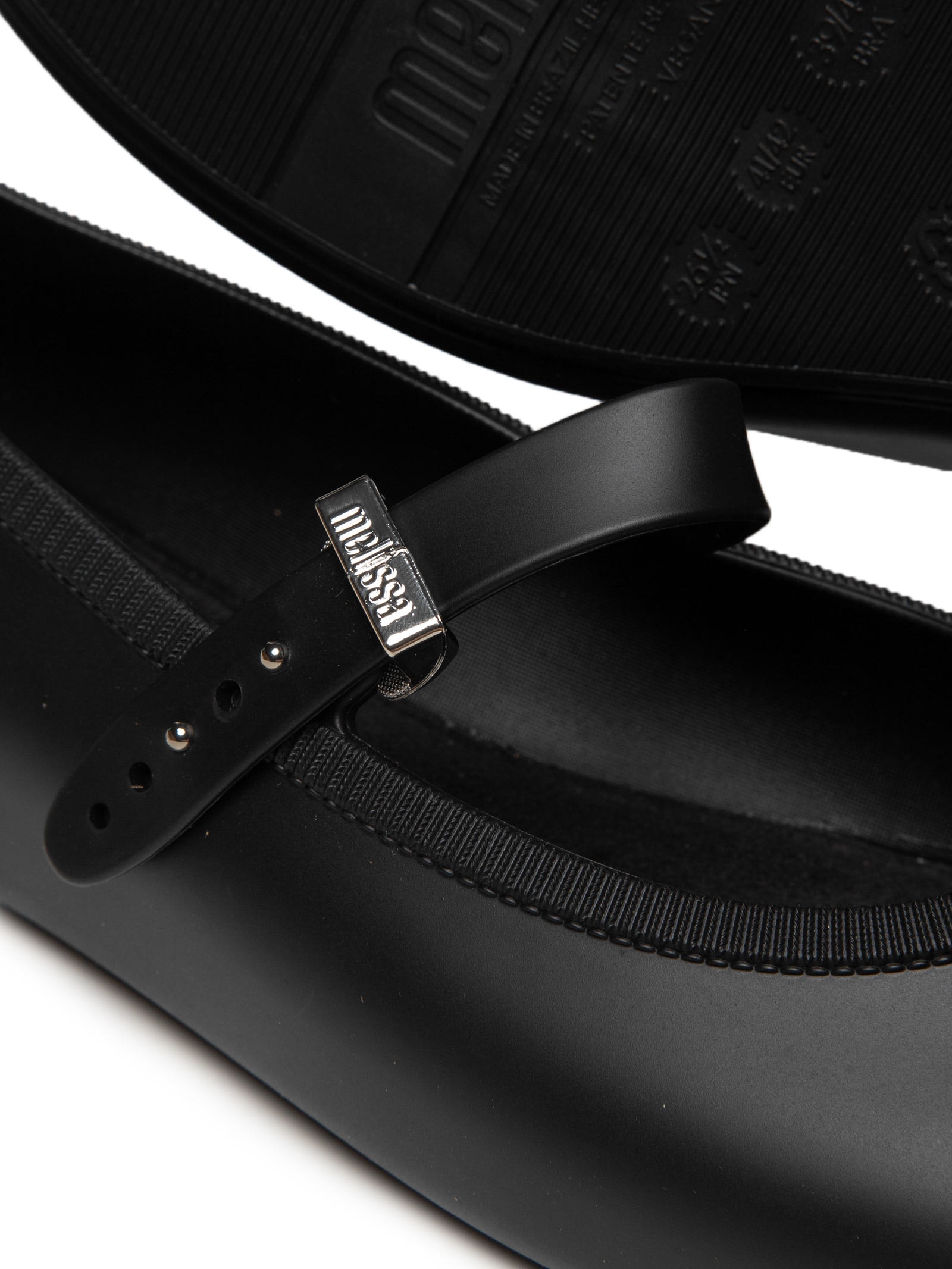 Sapatilha Soft Ballerina AD Preto Melissa