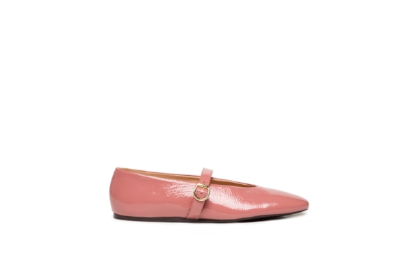Sapatilha Verniz Show - Rosa 