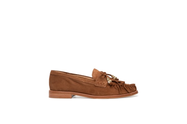 Sapato Camurça Feminino - Marrom