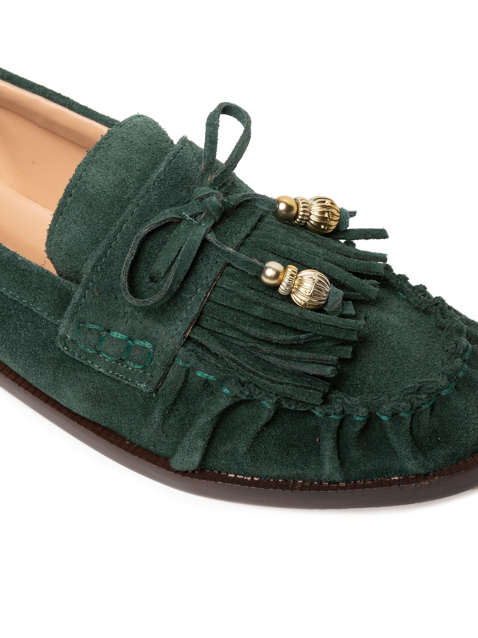 Sapato Camurça Feminino – Verde Luiza Barcelos